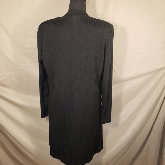 Vintage Dani Michaels Black 2-Piece Dress & Cardigan Set - Size 14 - Picture 3 of 9